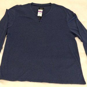 Men's Alfani XXL Long Sleeve Shirt Blue